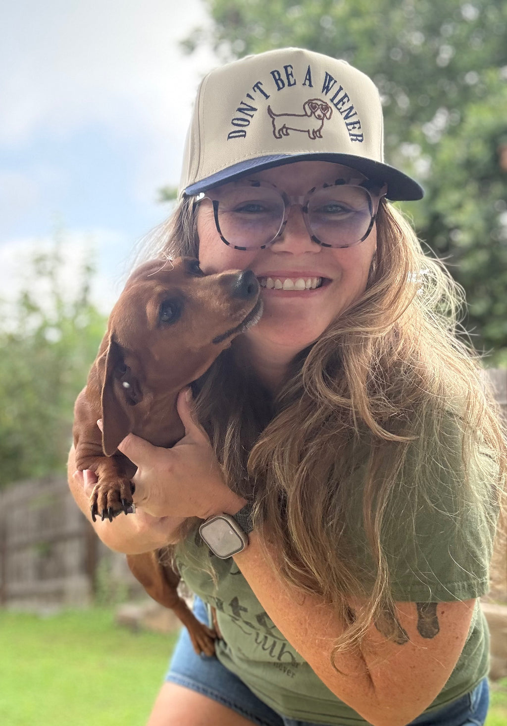 Don’t be a Wiener Embroidered Snapback