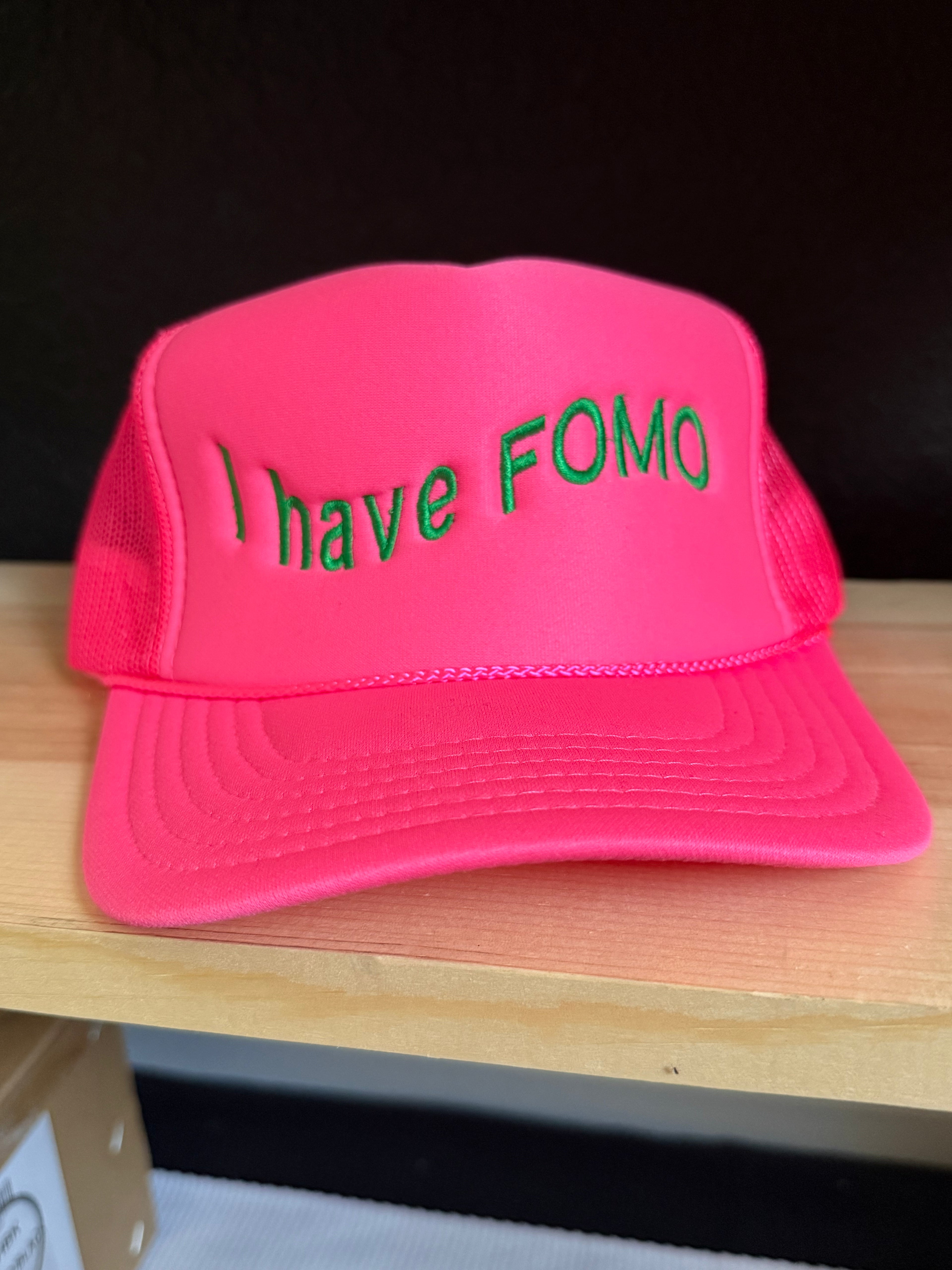 FOMO FOAM Embroidered Trucker