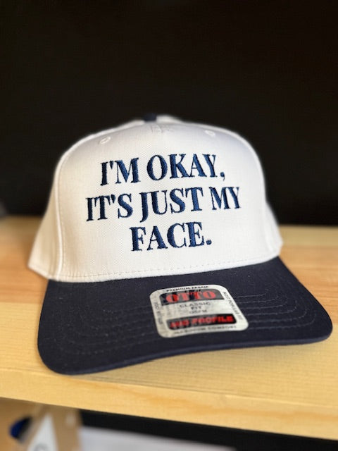 Just My Face Embroidered Snapback