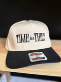 Time is a Thief Embroidered Snapback