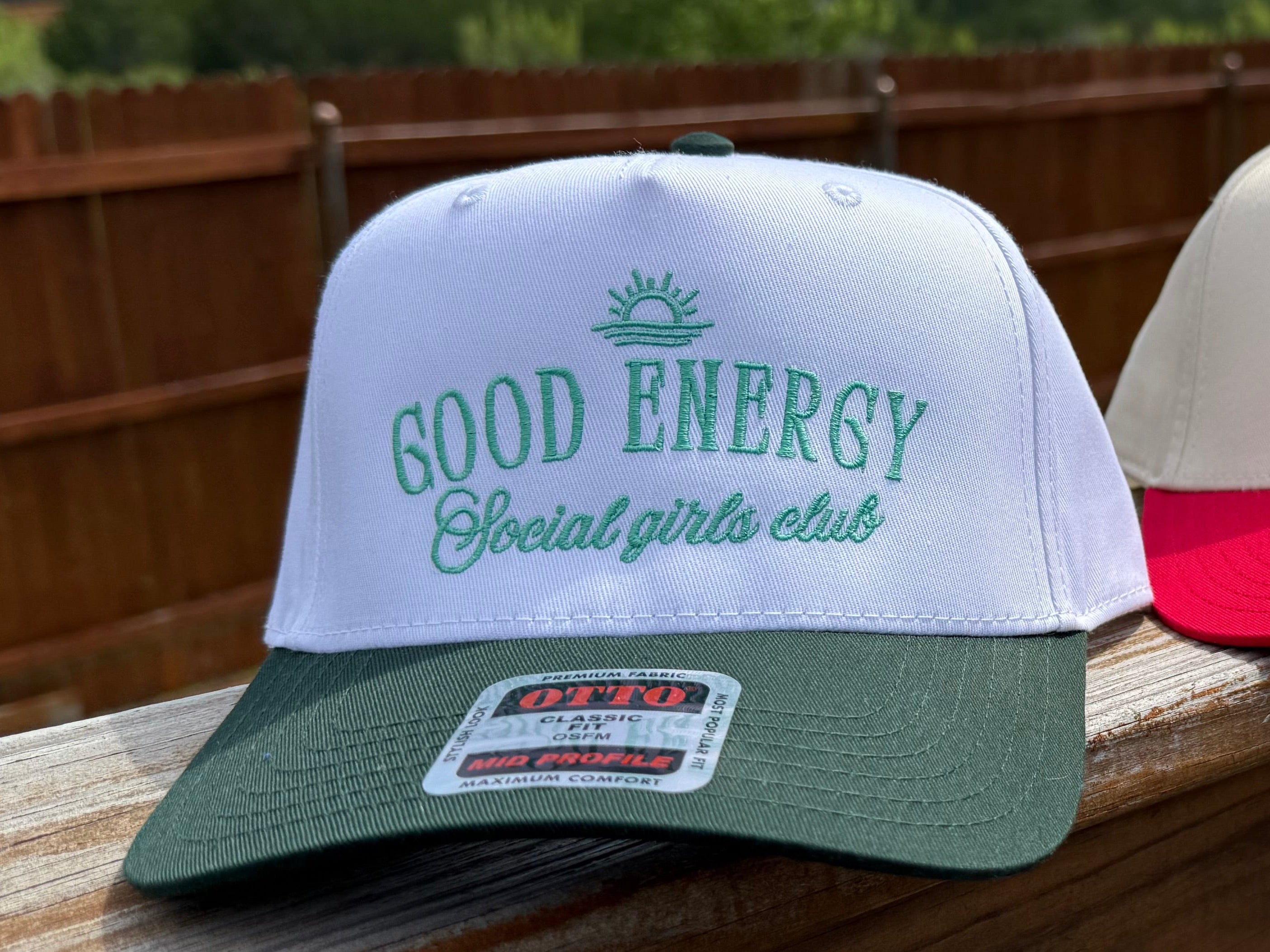 Good Energy Club Embroidered Snapback