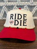 Ride or Die Embroidered Snapback